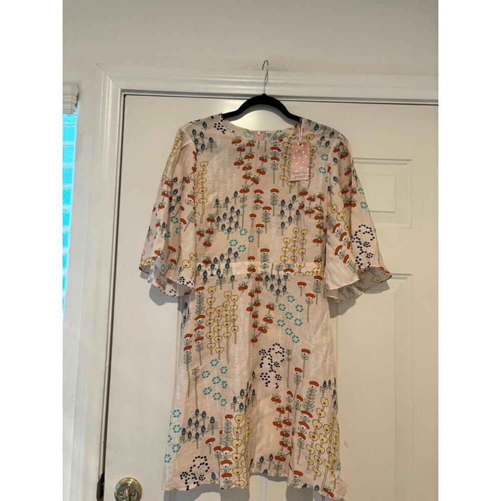 Womens‎ sz M pink Traffic People dress  new with tags #411